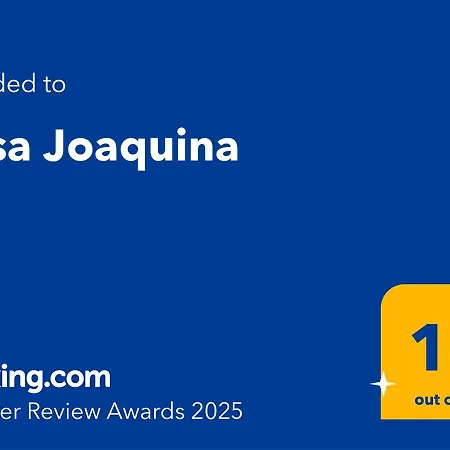 Hébergement de vacances Casa Joaquina